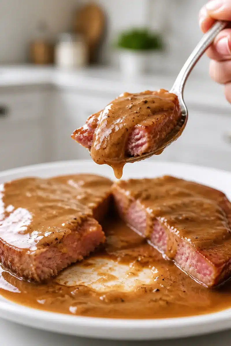 Traditional Southern Red Eye Gravy with Ham traditional southern red eye gravy with ham 2026 06 01 032839