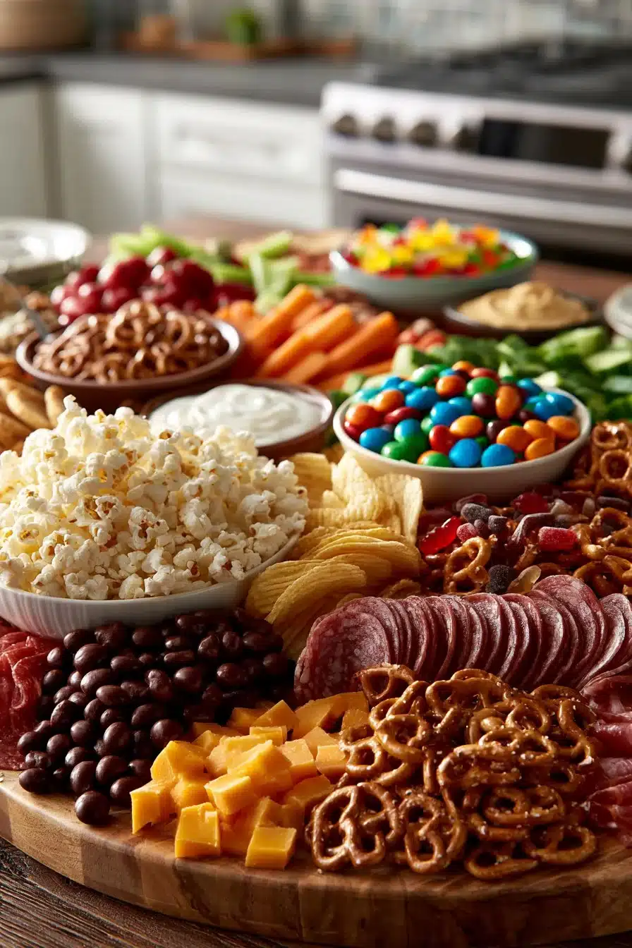 Ultimate Movie Night Junk Food Charcuterie Board ultimate movie night junk food charcuterie board 2026 06 12 164354