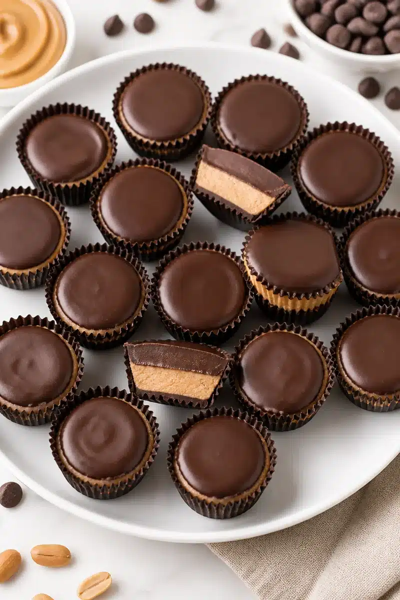 3 ingredient mini peanut butter cups easy desserts 2026 07 03 031306 2