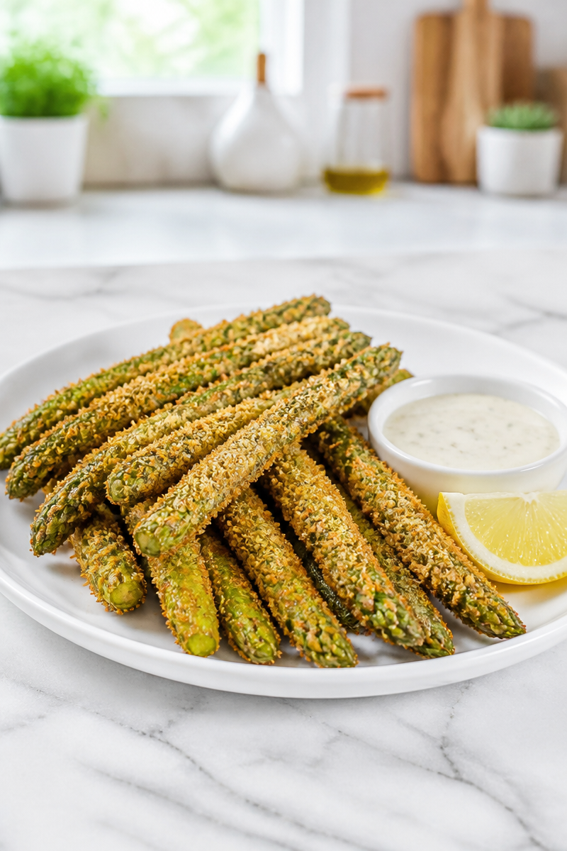 Air Fryer Asparagus Fries Recipe Air Fryer Asparagus Fries Recipe