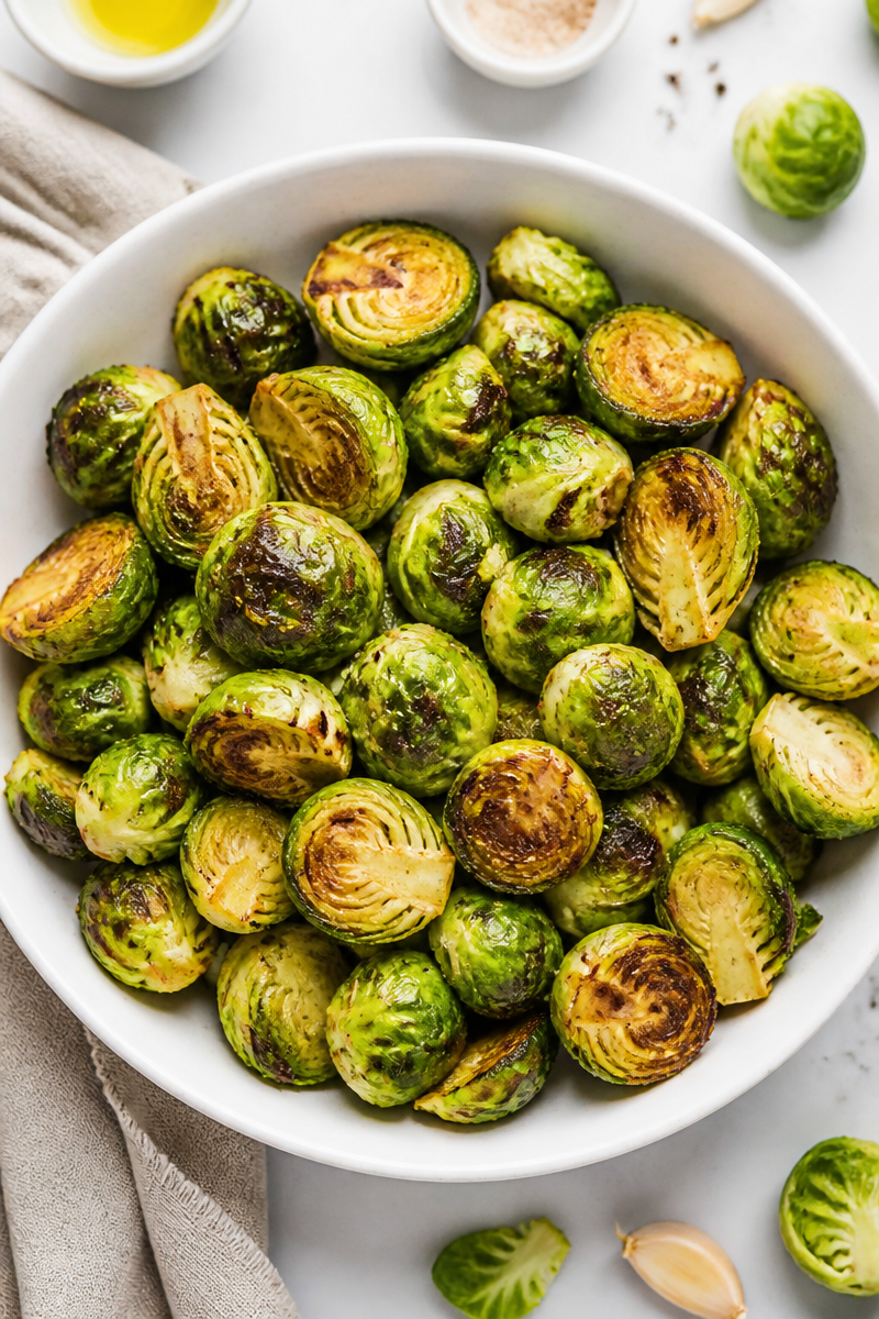 Air Fryer Brussels Sprouts Recipe Air Fryer Brussels Sprouts Recipe
