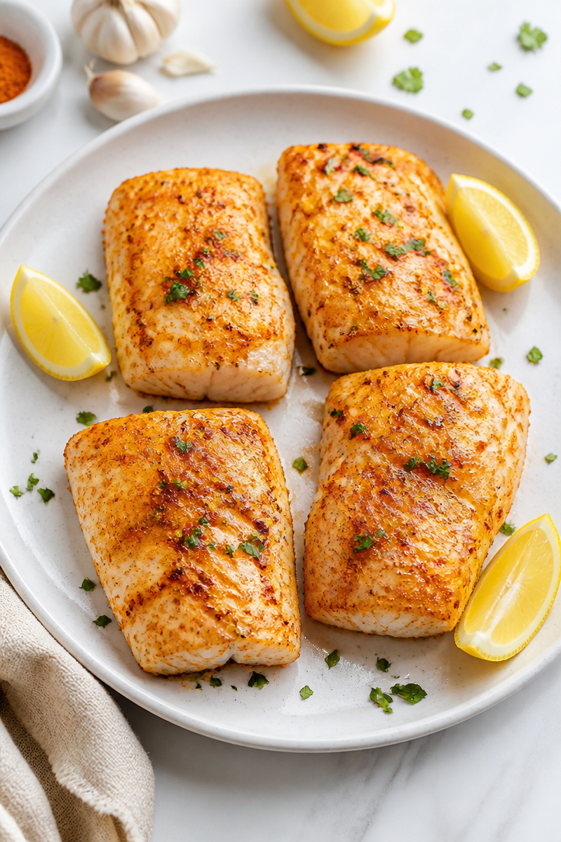 Air Fryer Cod Fillet Recipe