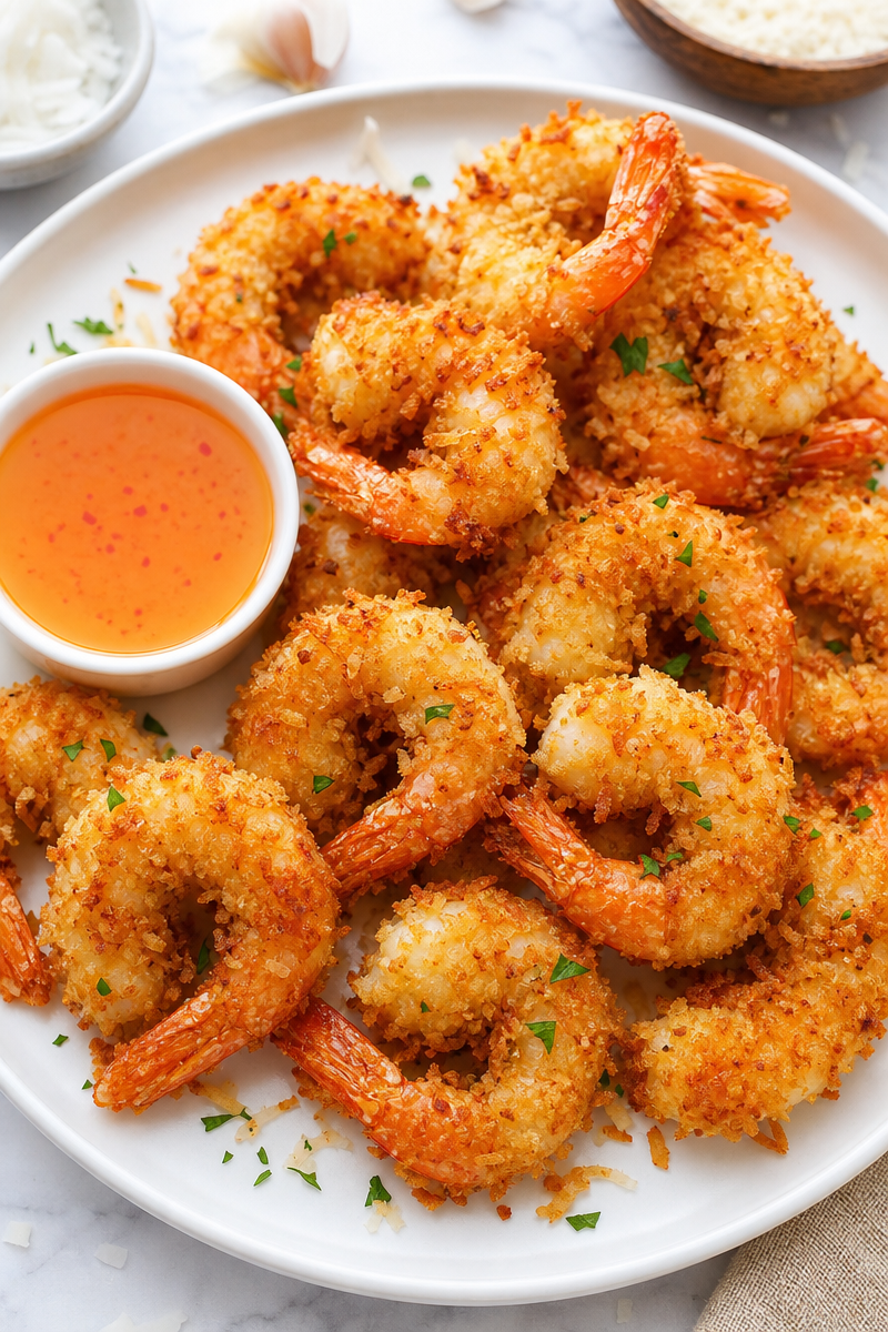 Air Fryer Crispy Coconut Shrimp Air Fryer Crispy Coconut Shrimp