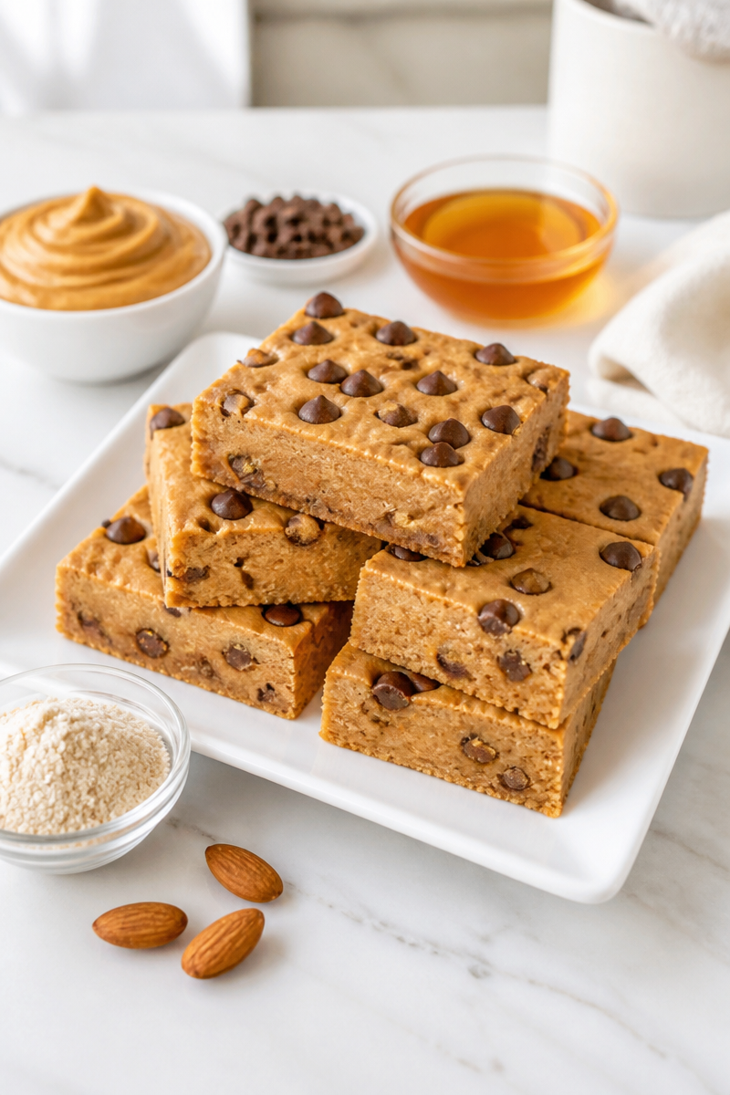 Almond Flour Peanut Butter Protein Bar Almond Flour Peanut Butter Protein Bar