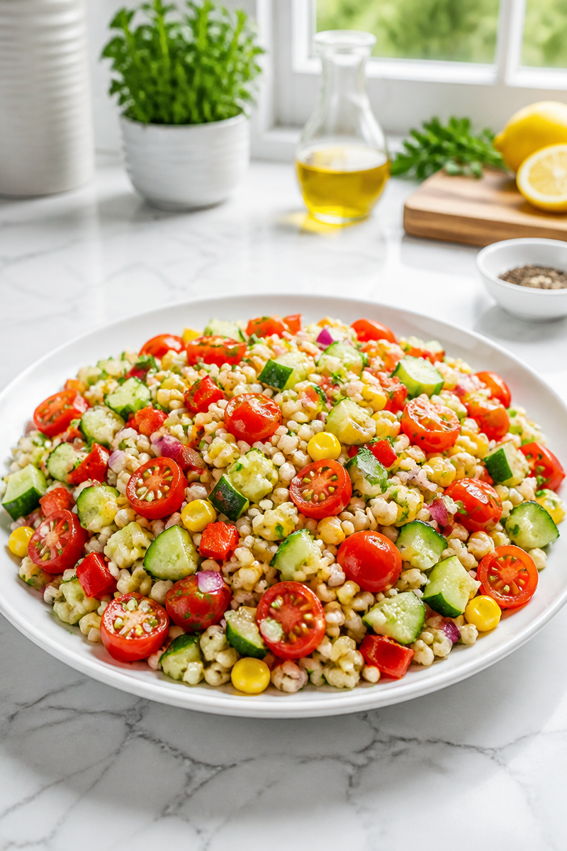 Barley Vegetable Salad Bowl