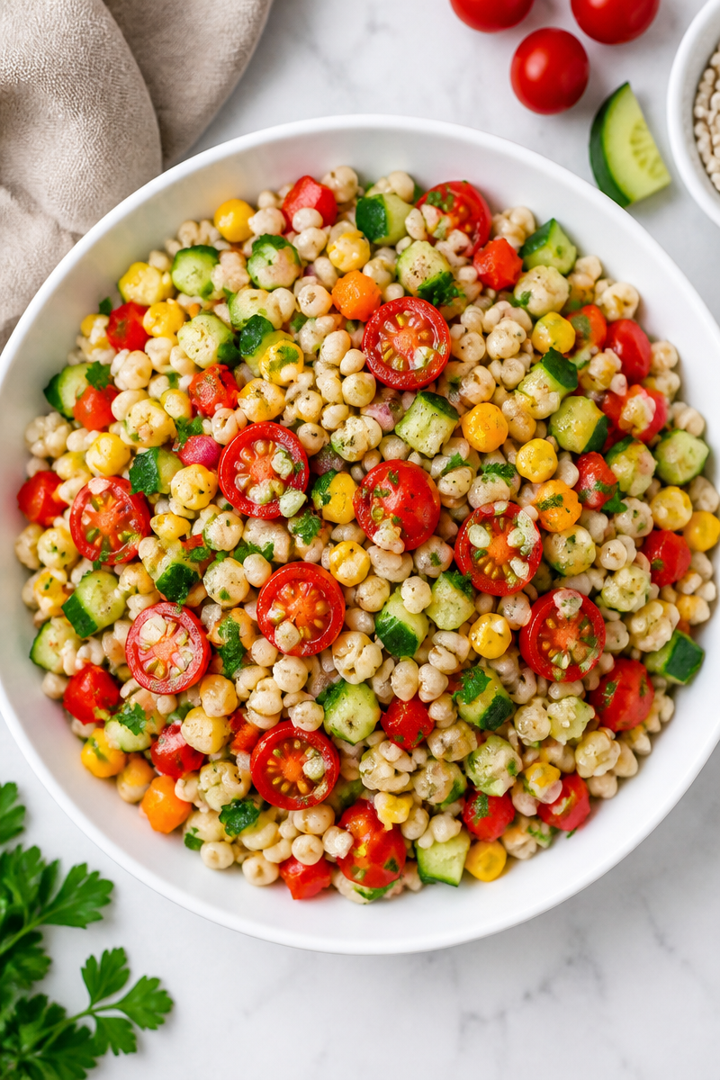 Barley Vegetable Salad Bowl