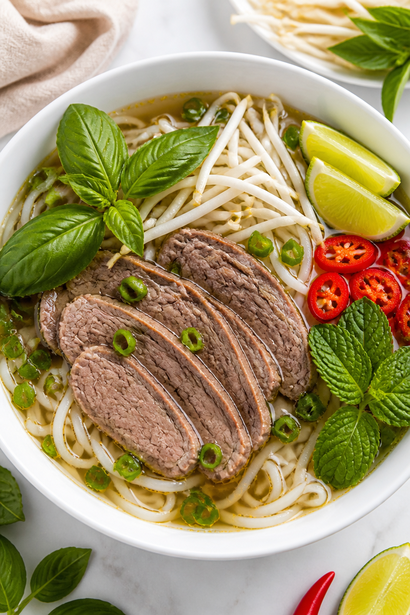 Beef Pho Noodle Soup Beef Pho Noodle Soup