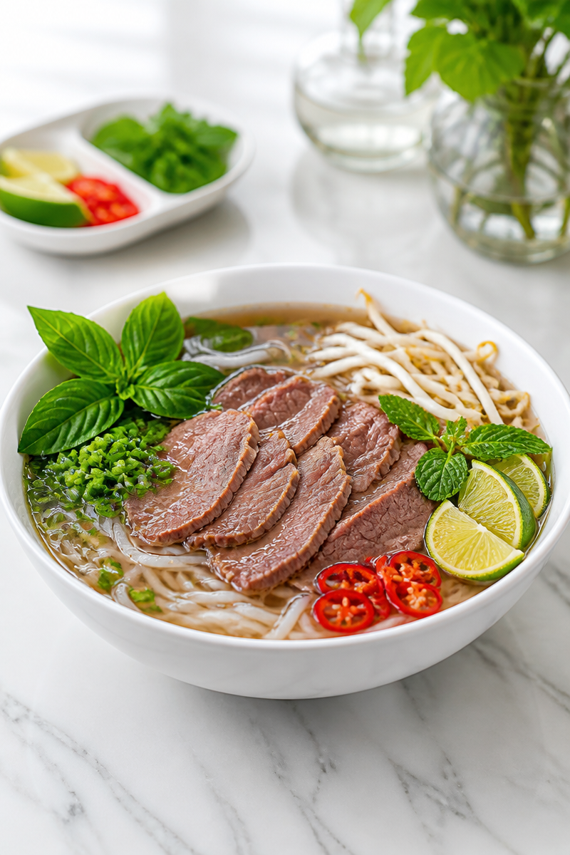 Beef Pho Noodle Soup Beef Pho Noodle Soup