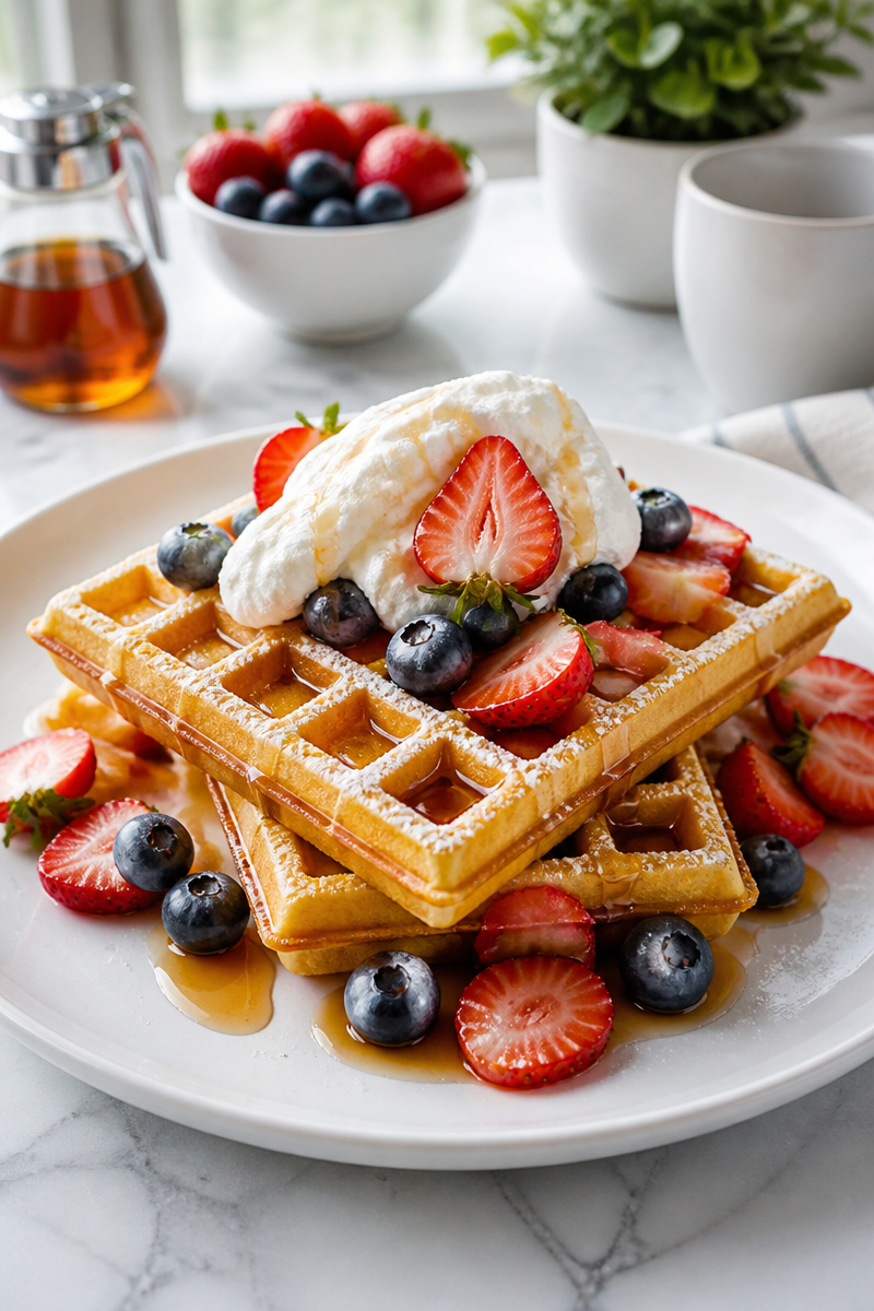 Belgian Waffle Recipe Belgian Waffle Recipe
