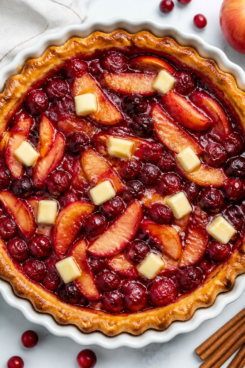 Bloody Cranberry Apple Breakfast Tart Bloody Cranberry Apple Breakfast Tart