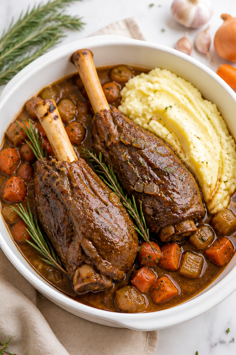 Braised Lamb Shank Recipe