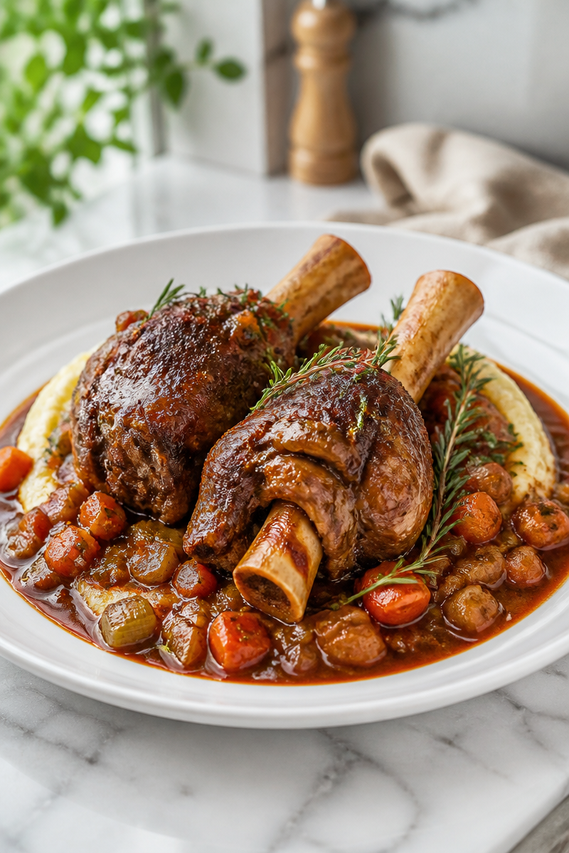 Braised Lamb Shank Recipe