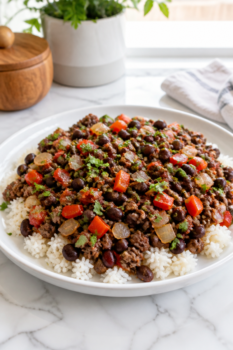 Budget Friendly Black Bean And Ground Beef Cheap High Protein Meal Prep Budget Friendly Black Bean And Ground Beef Cheap High Protein Meal Prep