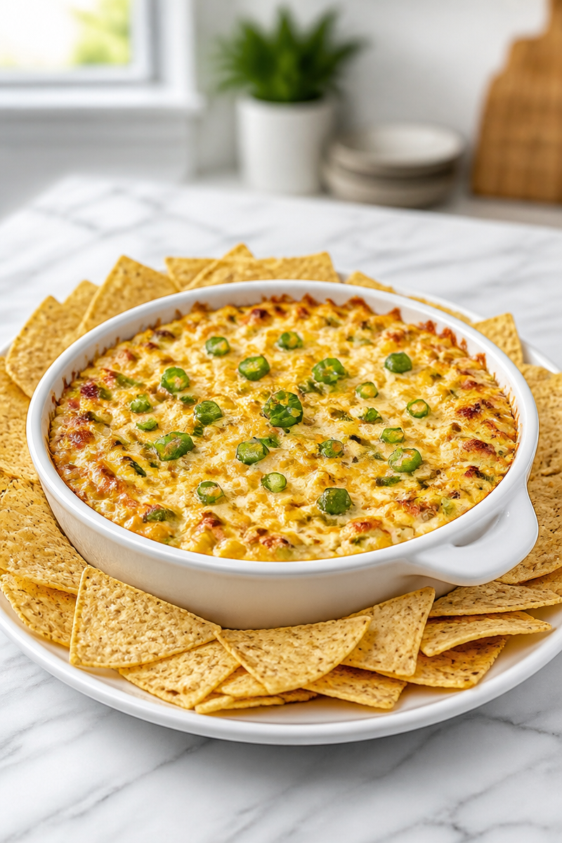 Cheesy Jalapeno Popper Hot Corn Dip Cheesy Jalapeno Popper Hot Corn Dip