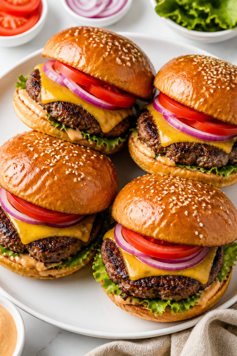 Classic Cast Iron Beef Smash Burger Recipe Classic Cast Iron Beef Smash Burger Recipe
