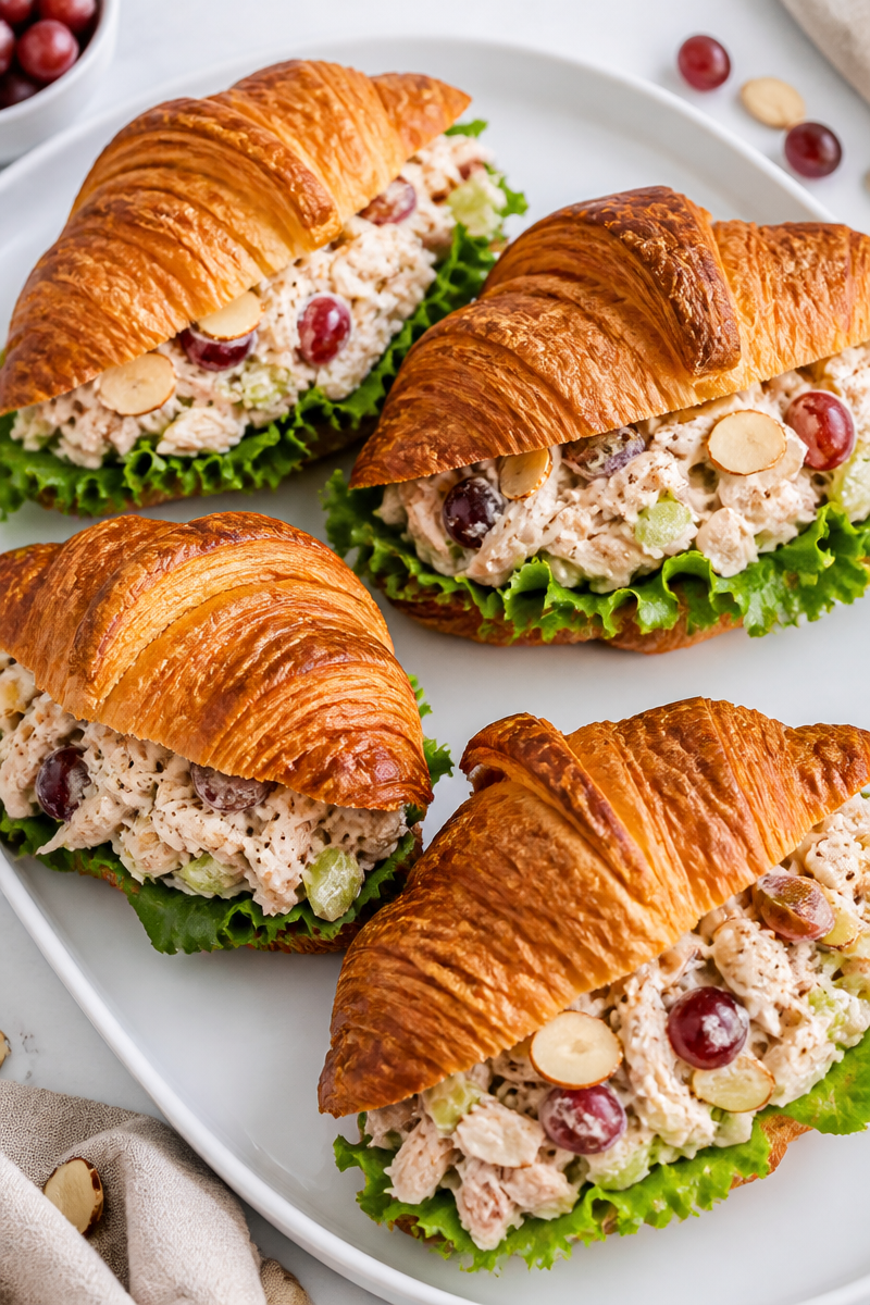 Classic Chicken Salad Croissant Sandwich Classic Chicken Salad Croissant Sandwich