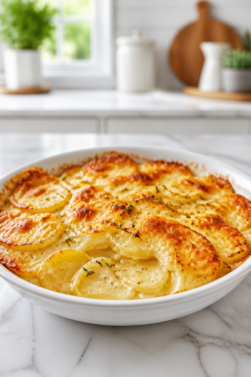Classic Creamy Scalloped Potato Casserole Classic Creamy Scalloped Potato Casserole