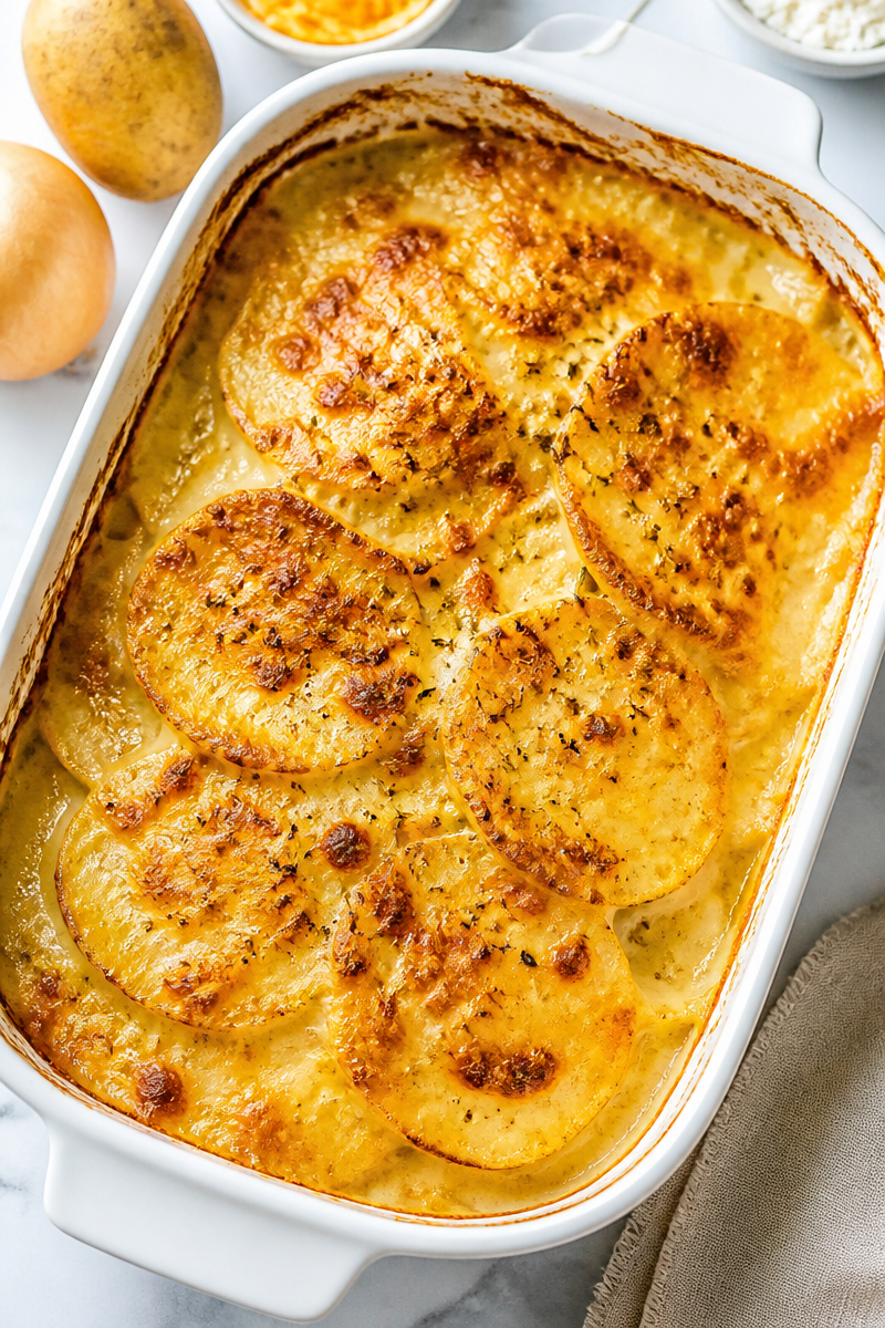 Classic Creamy Scalloped Potato Casserole Classic Creamy Scalloped Potato Casserole