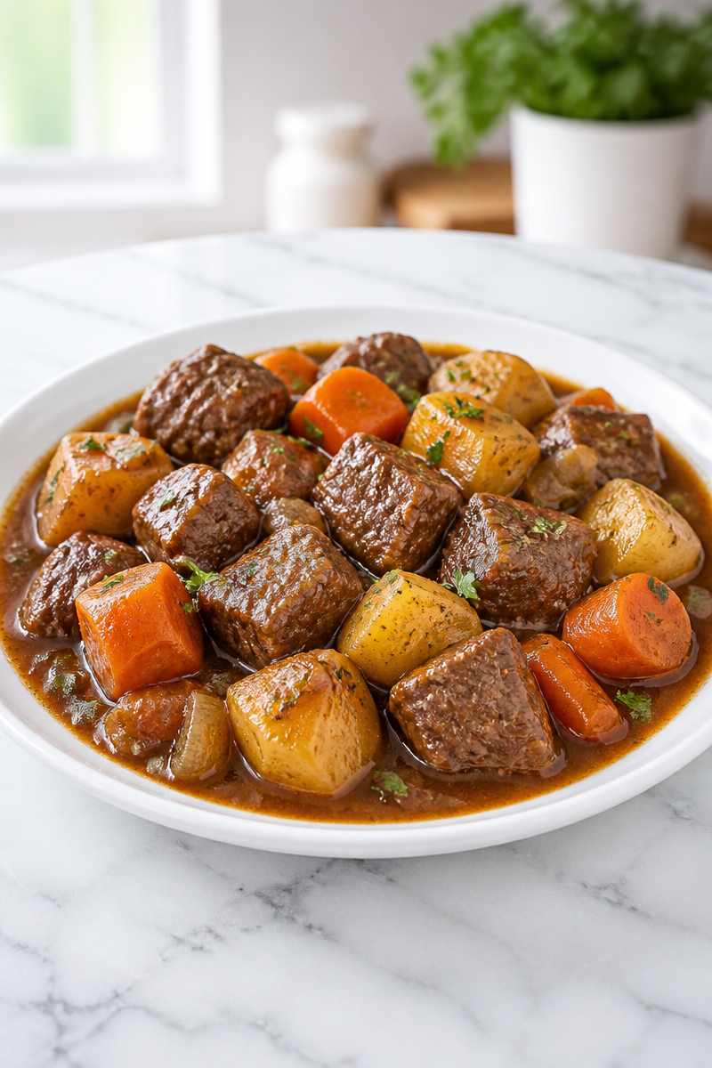 Classic Slow Cooker Beef Stew Dinner Classic Slow Cooker Beef Stew Dinner