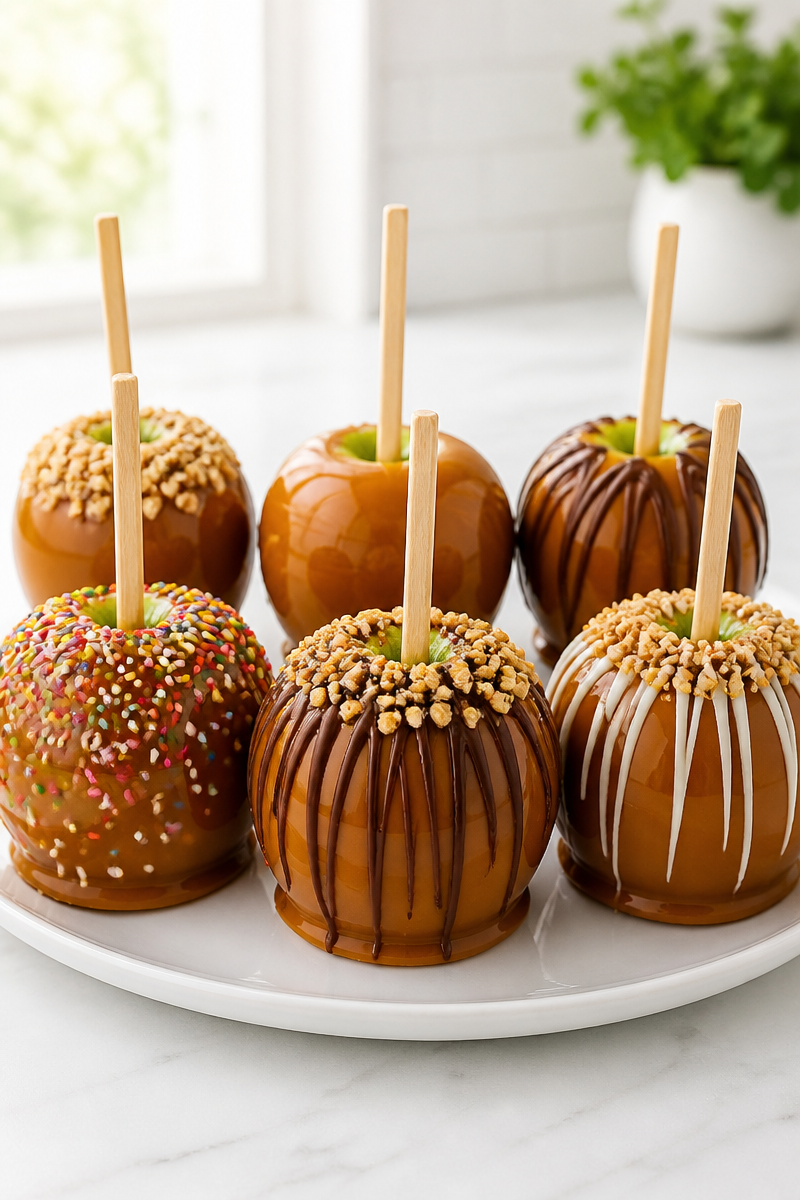 Classic Sweet Caramel Dipped Fall Apple Treat Classic Sweet Caramel Dipped Fall Apple Treat