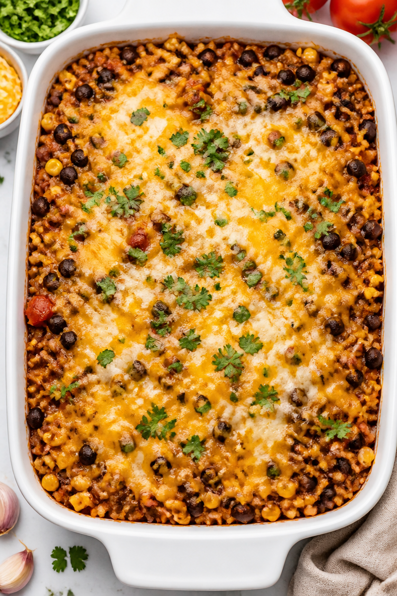 Comforting Cheesy Mexican Beef Casserole Recipe For Dinner Comforting Cheesy Mexican Beef Casserole Recipe For Dinner