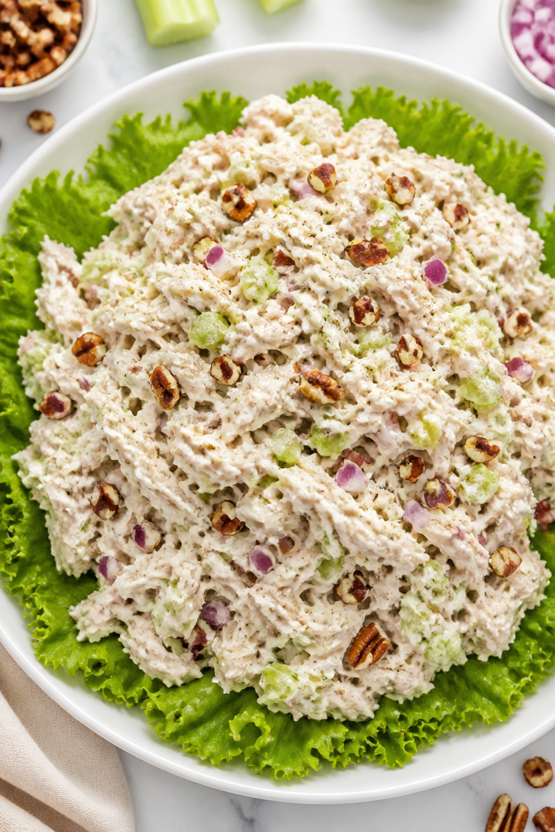 Copycat Chicken Salad Chick Classic Carol with Pecans
