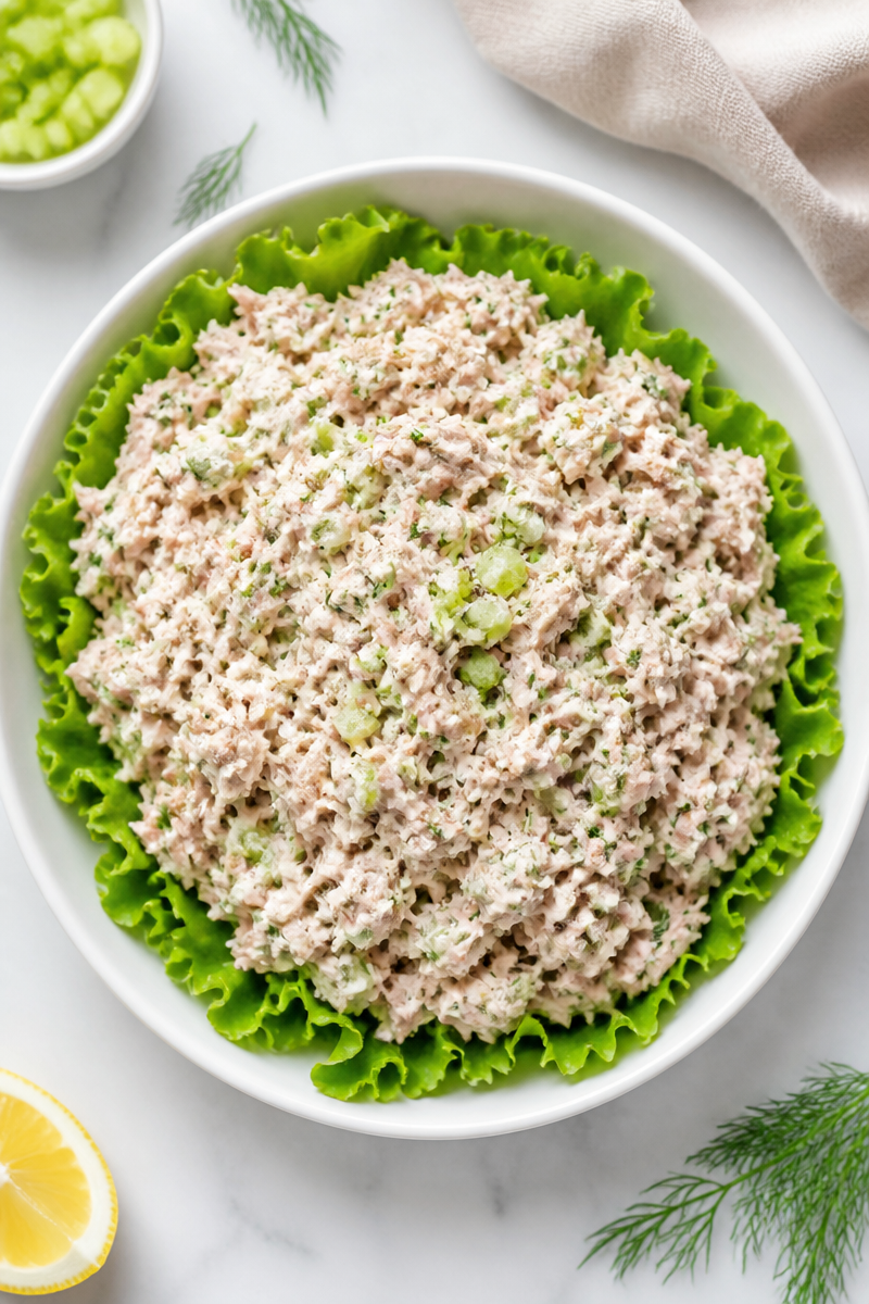 Creamy Dill And Celery Tuna Salad Recipe Creamy Dill And Celery Tuna Salad Recipe
