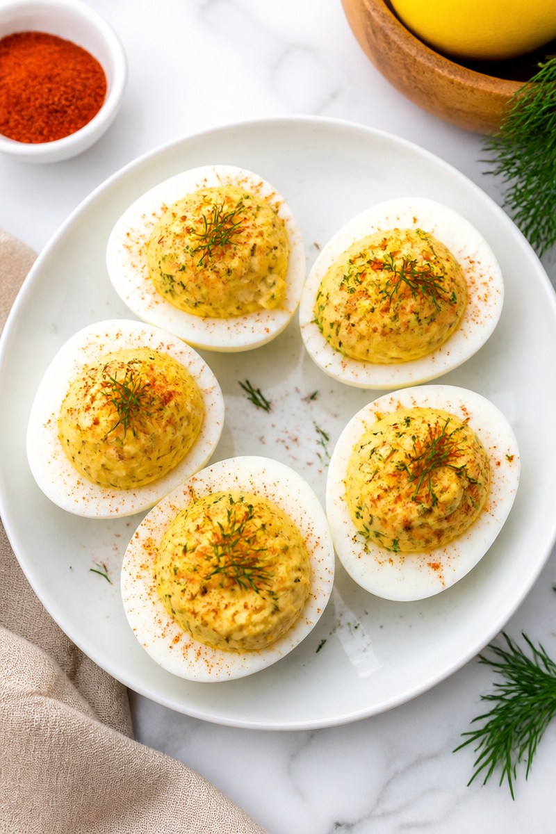Creamy Dill And Smoked Paprika Deviled Egg Recipe Best Creamy Dill And Smoked Paprika Deviled Egg Recipe Best
