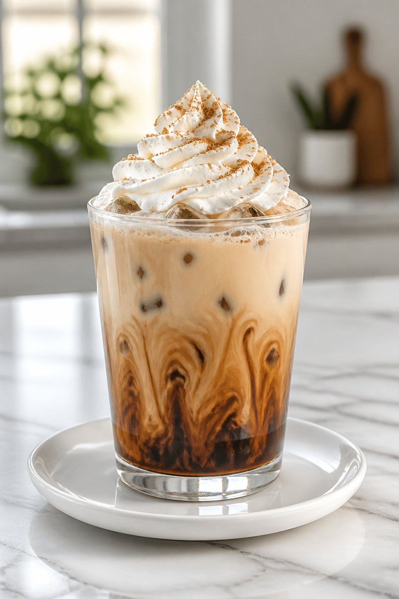 Creamy Iced Brown Sugar Shaken Espresso Creamy Iced Brown Sugar Shaken Espresso