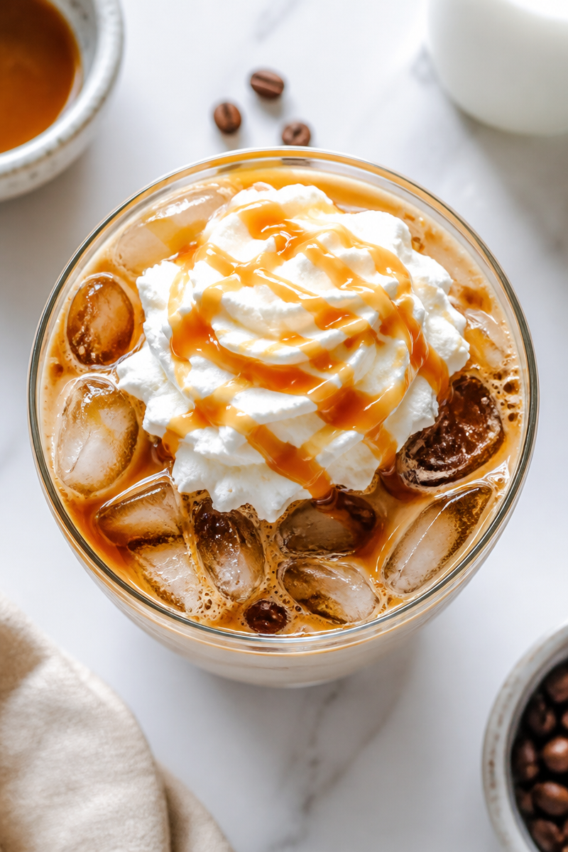 Creamy Iced Caramel Macchiato Creamy Iced Caramel Macchiato