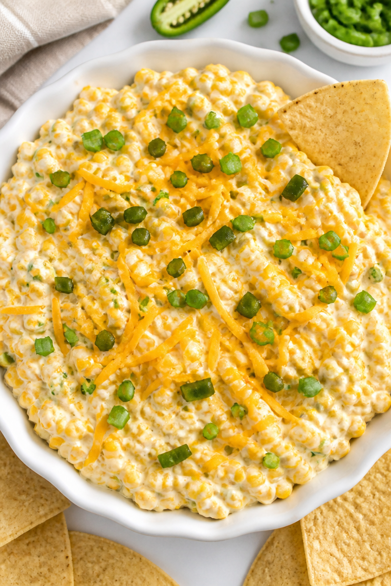 Creamy Jalapeno Popper Corn Dip for Summer Party Creamy Jalapeno Popper Corn Dip for Summer Party
