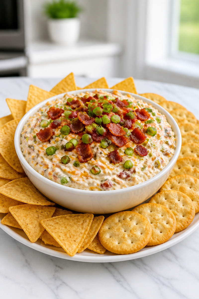 Creamy Jalapeno and Bacon Appetizer Dip
