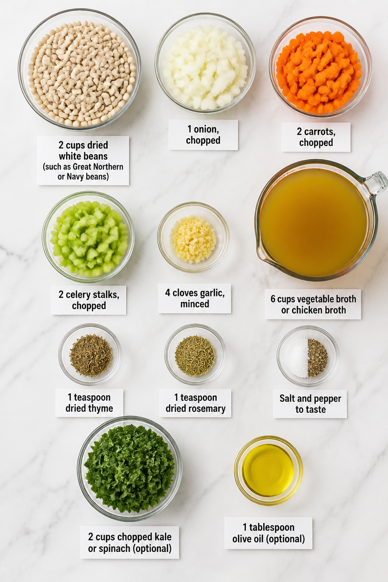 Crockpot White Bean Soup Crockpot White Bean Soup