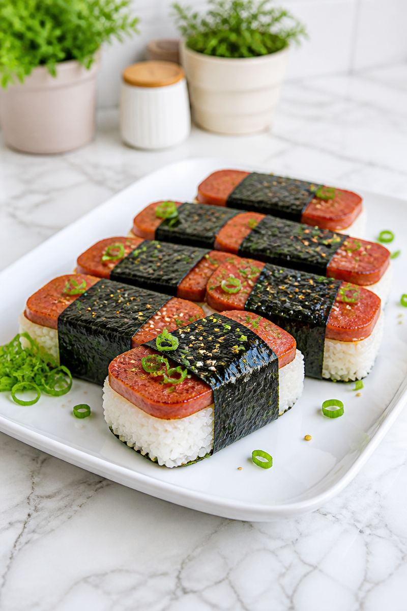 Easy Homemade Hawaiian Spam Musubi