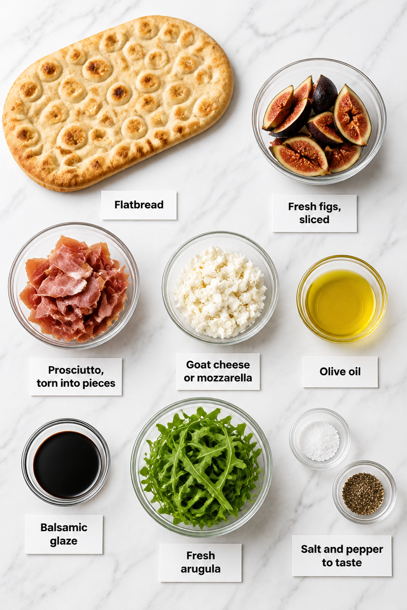Fig And Prosciutto Flatbread