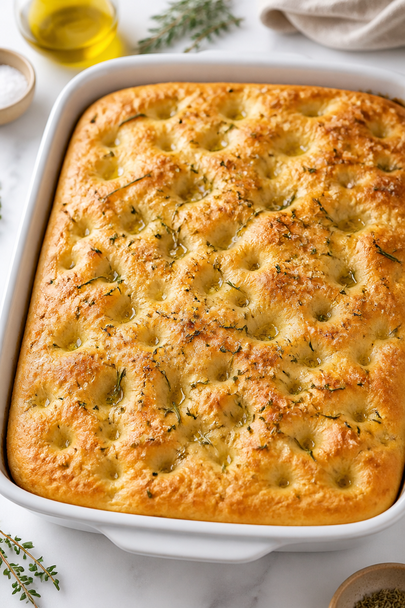 Fluffy Italian Herb And Olive Oil Foccacia Bread Recipe Fluffy Italian Herb And Olive Oil Foccacia Bread Recipe