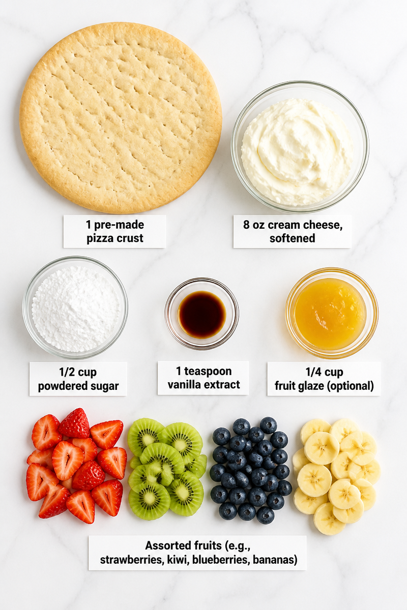 Fruit Pizza Recipe Fruit Pizza Recipe