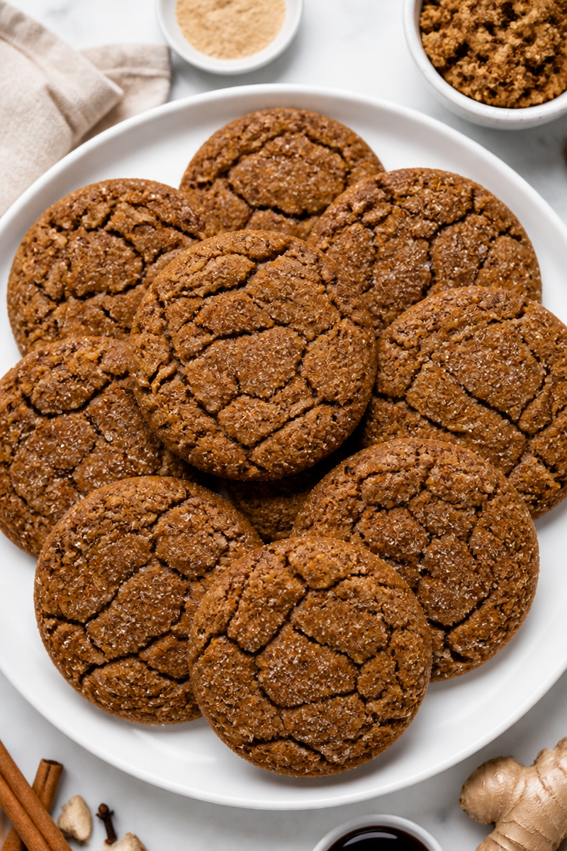 Ginger Molasses Cookie Recipe Ginger Molasses Cookie Recipe
