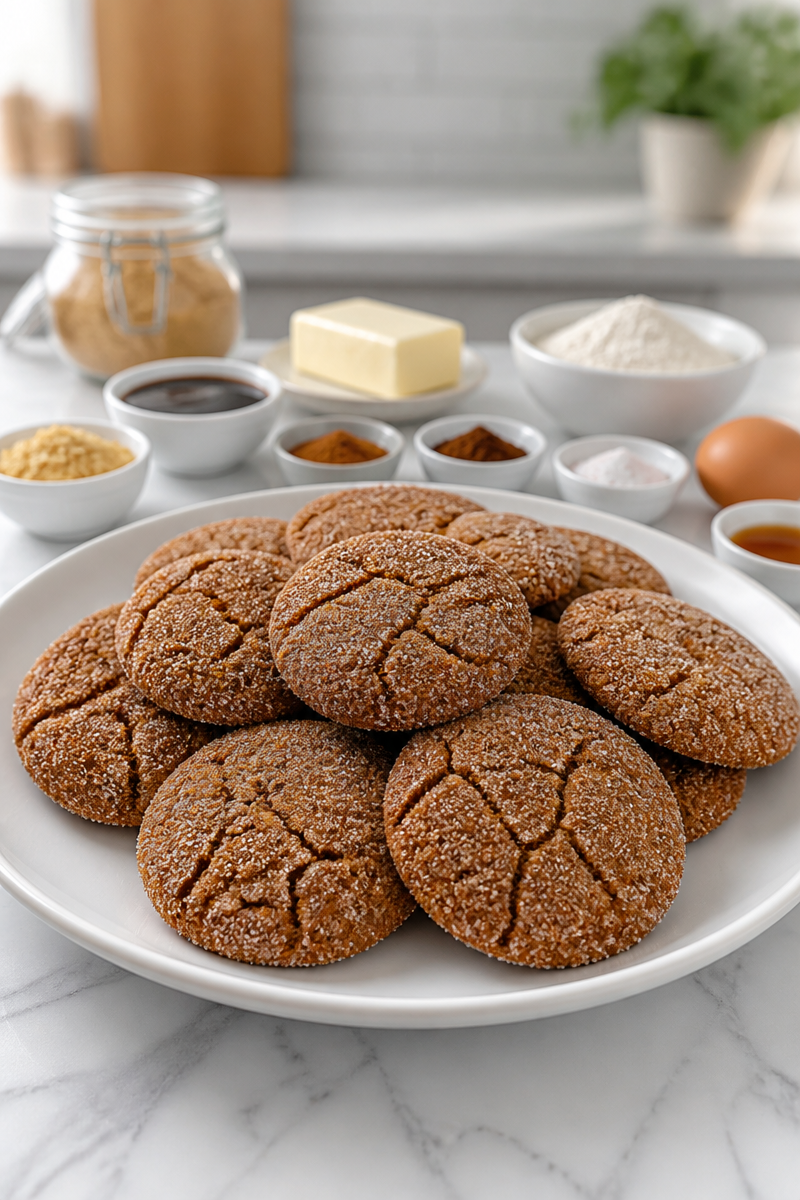 Ginger Molasses Cookie Recipe Ginger Molasses Cookie Recipe