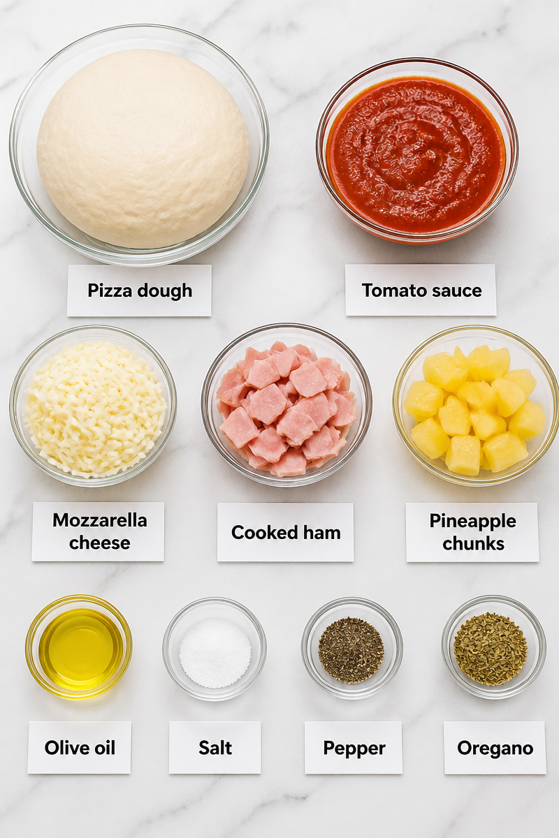 Hawaiian Pizza Recipe