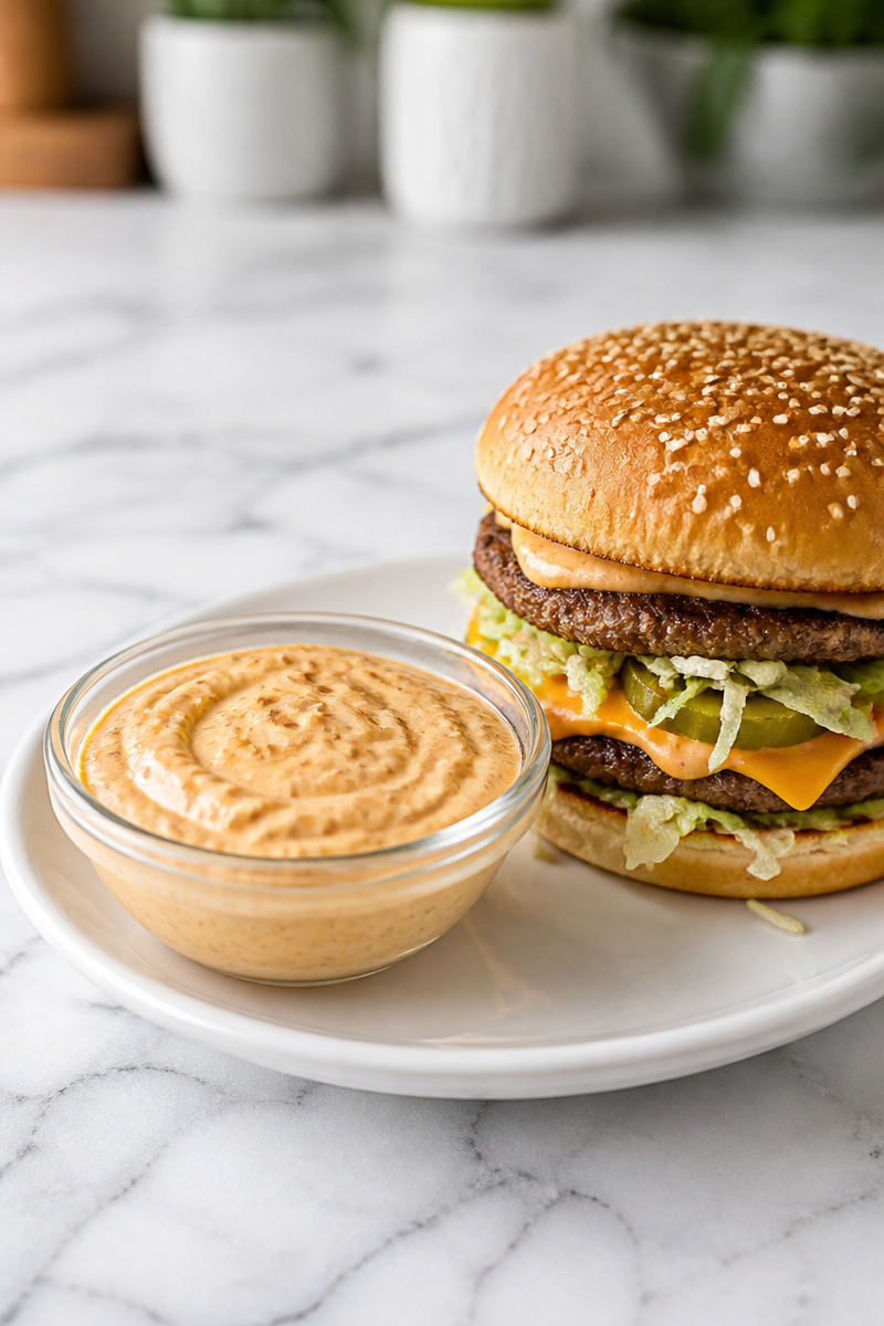 Healthy Greek Yogurt Copycat Big Mac Sauce Healthy Greek Yogurt Copycat Big Mac Sauce