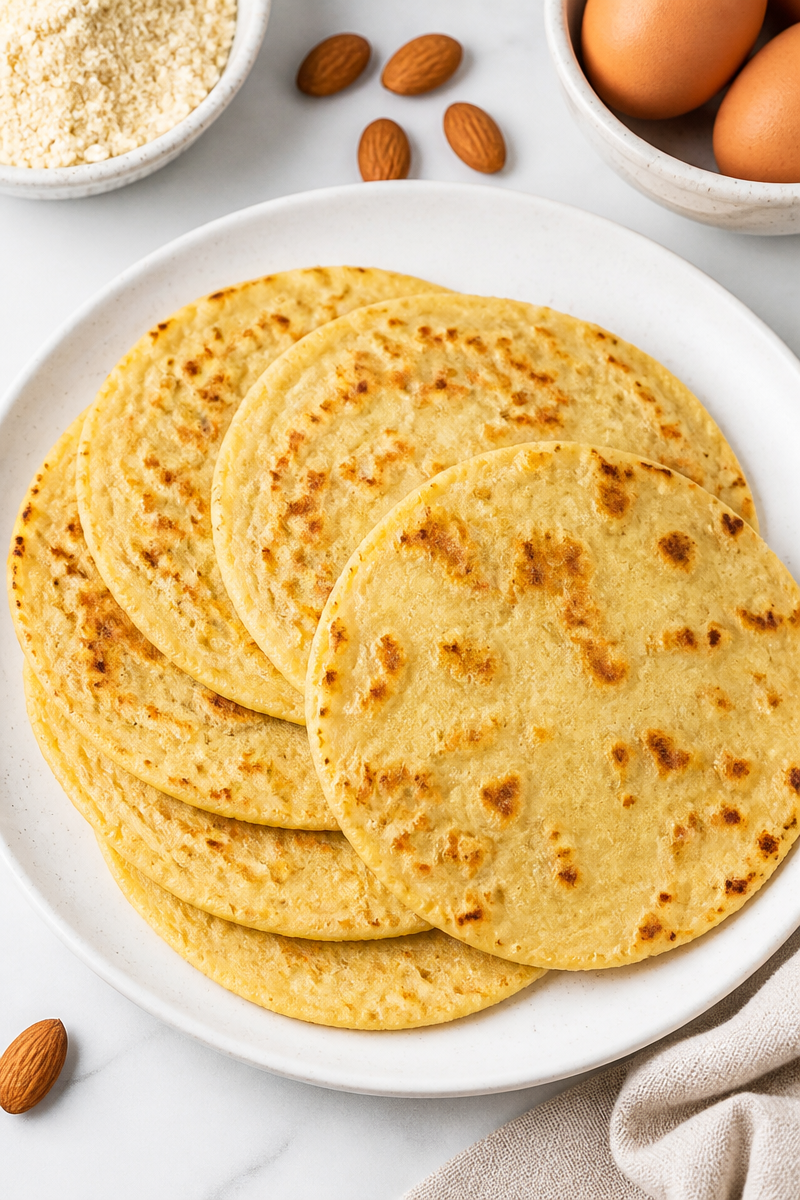 Healthy Keto Almond Flour Tortilla Recipe Healthy Keto Almond Flour Tortilla Recipe