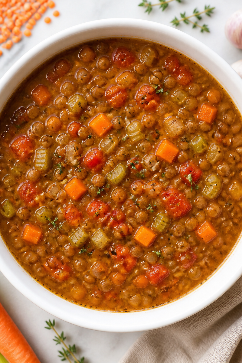 Hearty Lentil Soup Recipe Hearty Lentil Soup Recipe