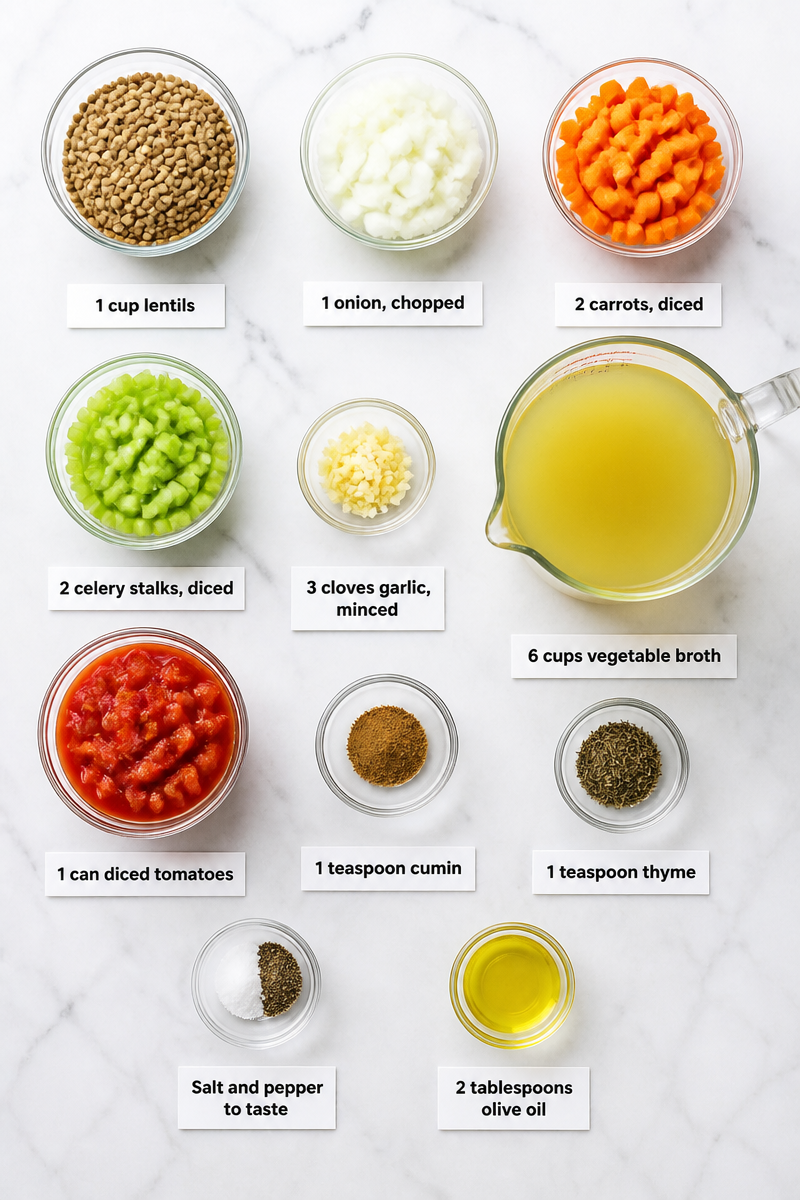 Hearty Lentil Soup Recipe Hearty Lentil Soup Recipe