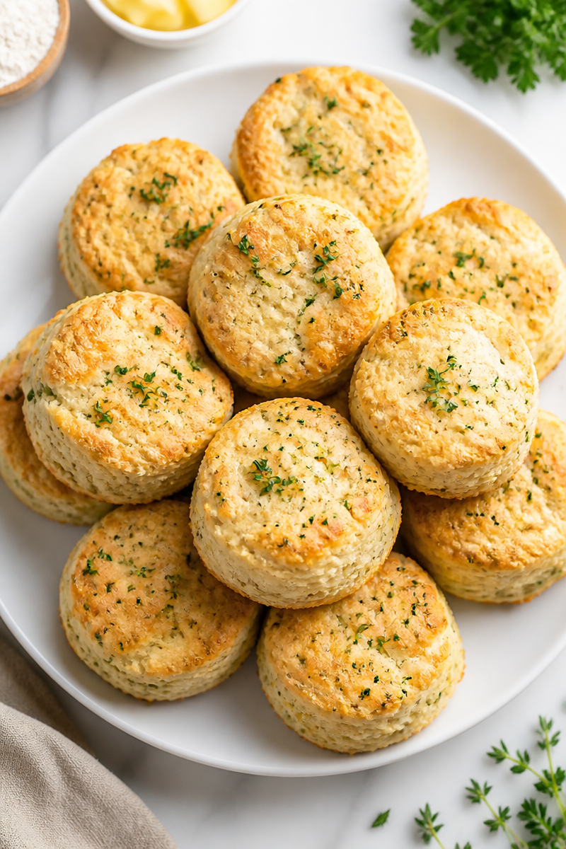 Homemade Buttermilk Herb Biscuit Homemade Buttermilk Herb Biscuit