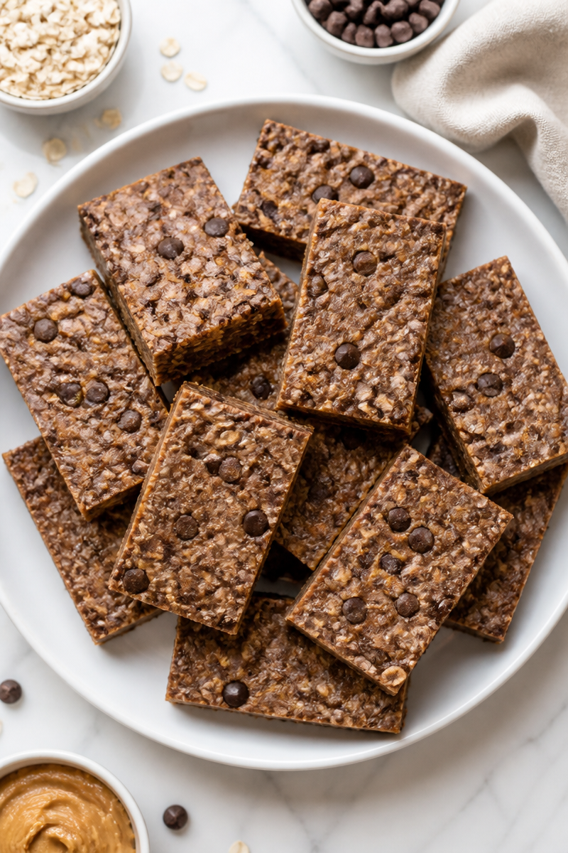 Homemade Chocolate Peanut Butter Protein Bar Homemade Chocolate Peanut Butter Protein Bar