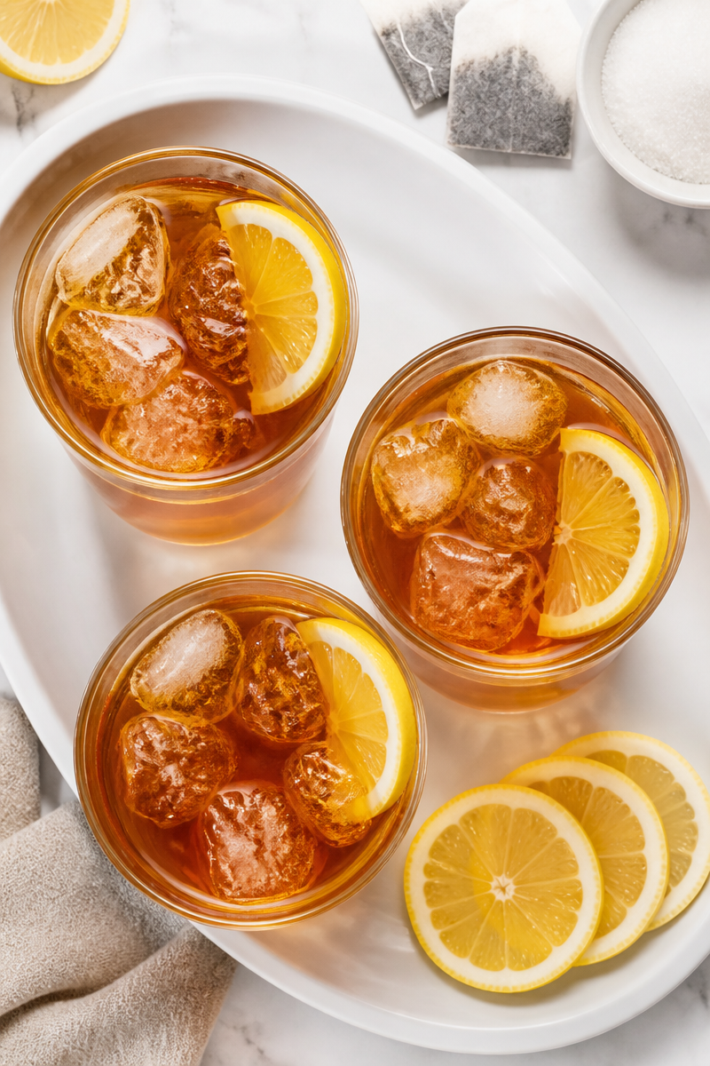 Homemade Southern Sweet Tea for Summer
