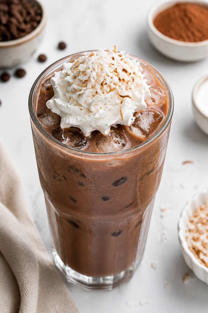 Iced Coconut Mocha Coffee Recipe Iced Coconut Mocha Coffee Recipe