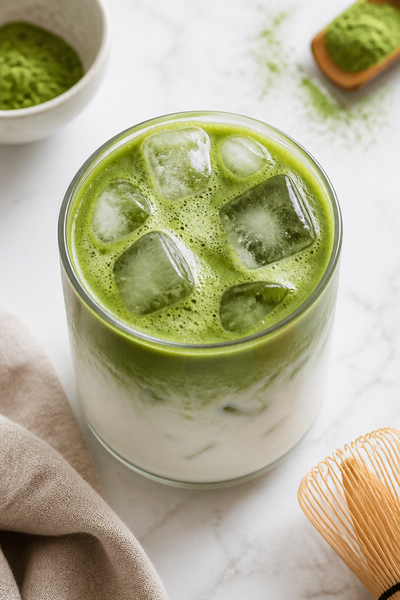Iced Matcha Latte Recipe Iced Matcha Latte Recipe