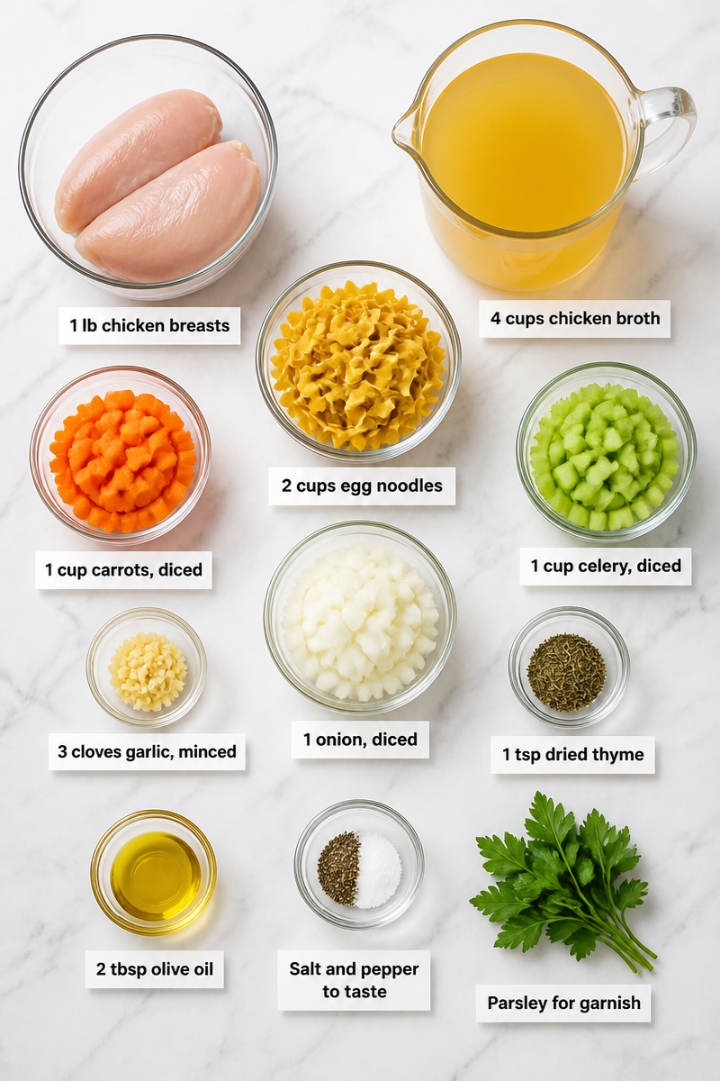 Instant Pot Chicken Noodle Soup